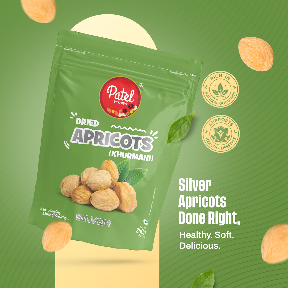 Dried Apricots Silver (Khurmani)