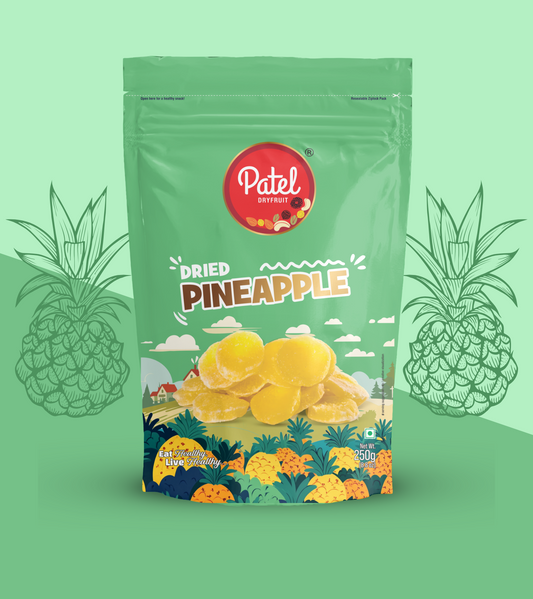 Patel Dryfruit Dried Fruits Pineapple