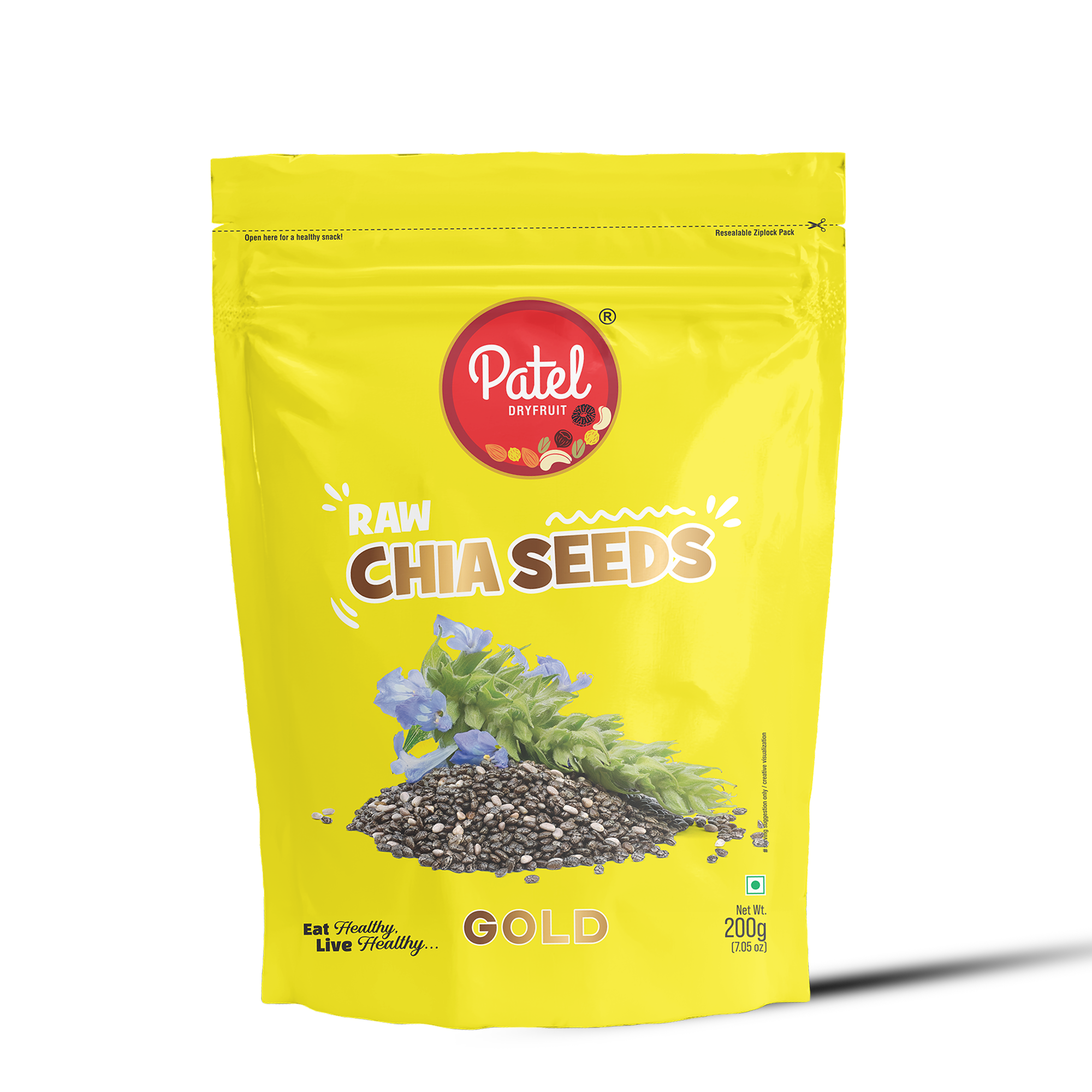 Raw Chia Seeds Gold