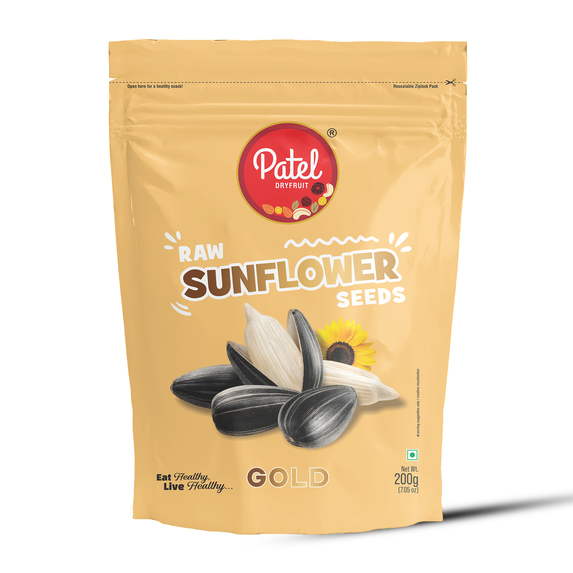 Raw Sunflower Seeds Gold