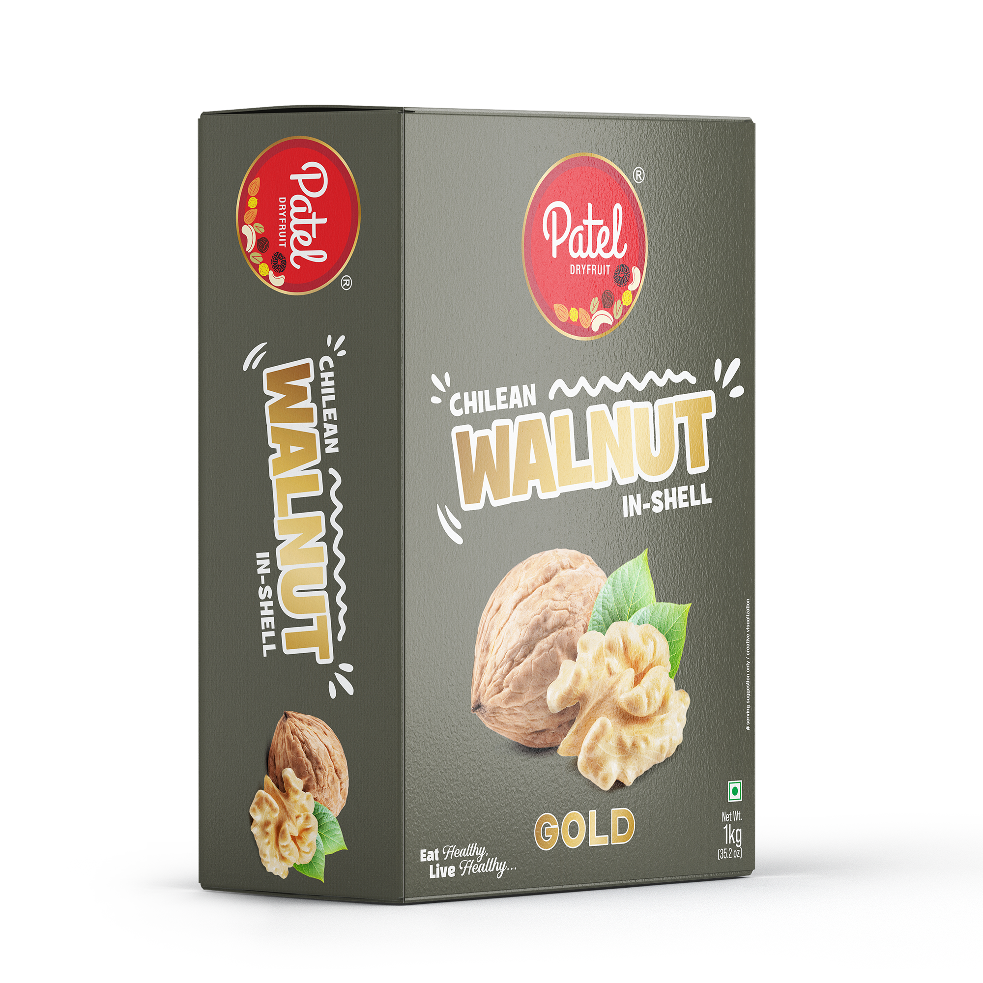 Chilen Walnut In-Shell Gold