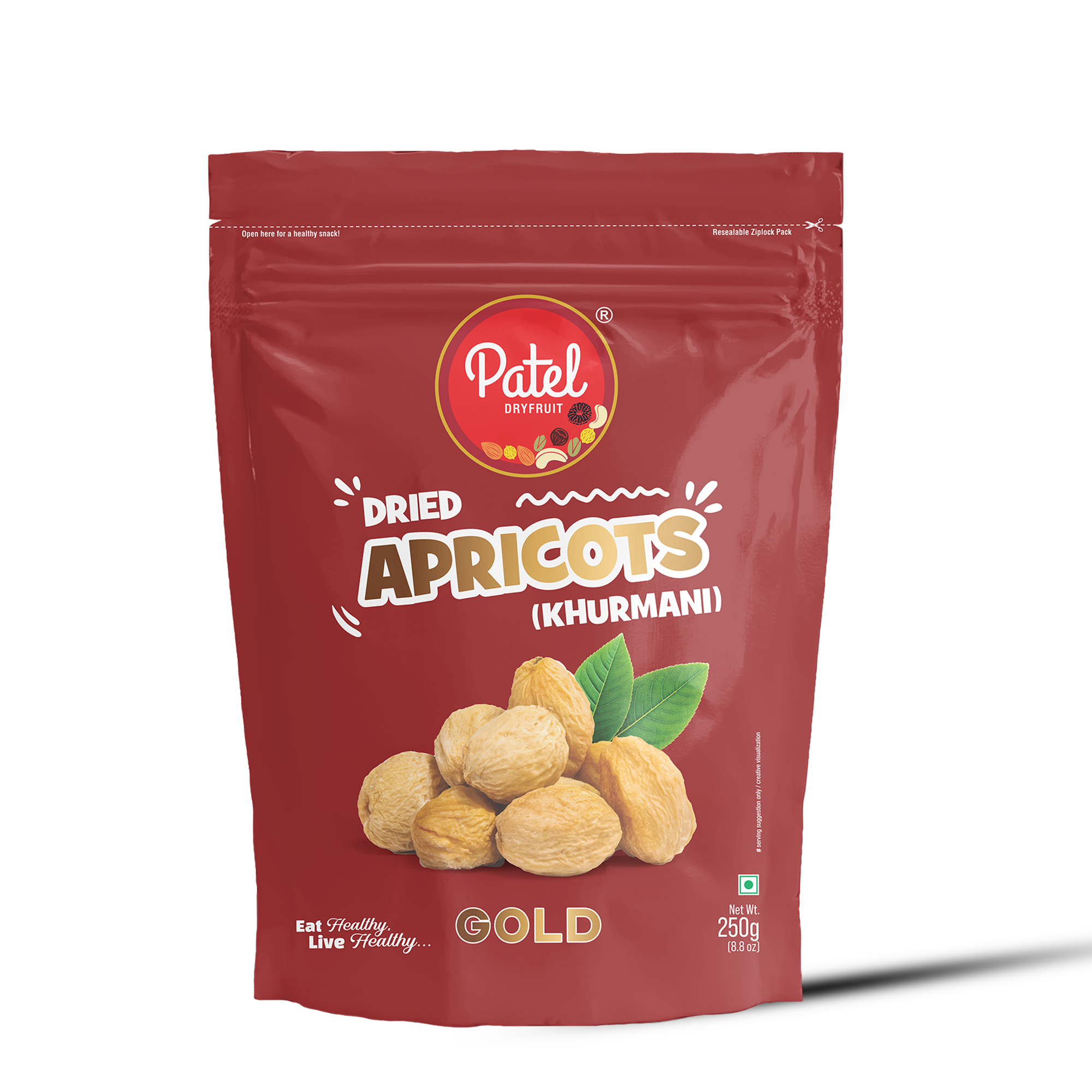 Dried Apricots Gold (Khurmani)