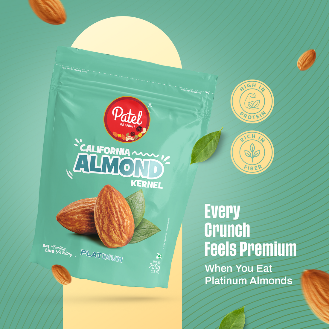 California Almond Kernel Platinum