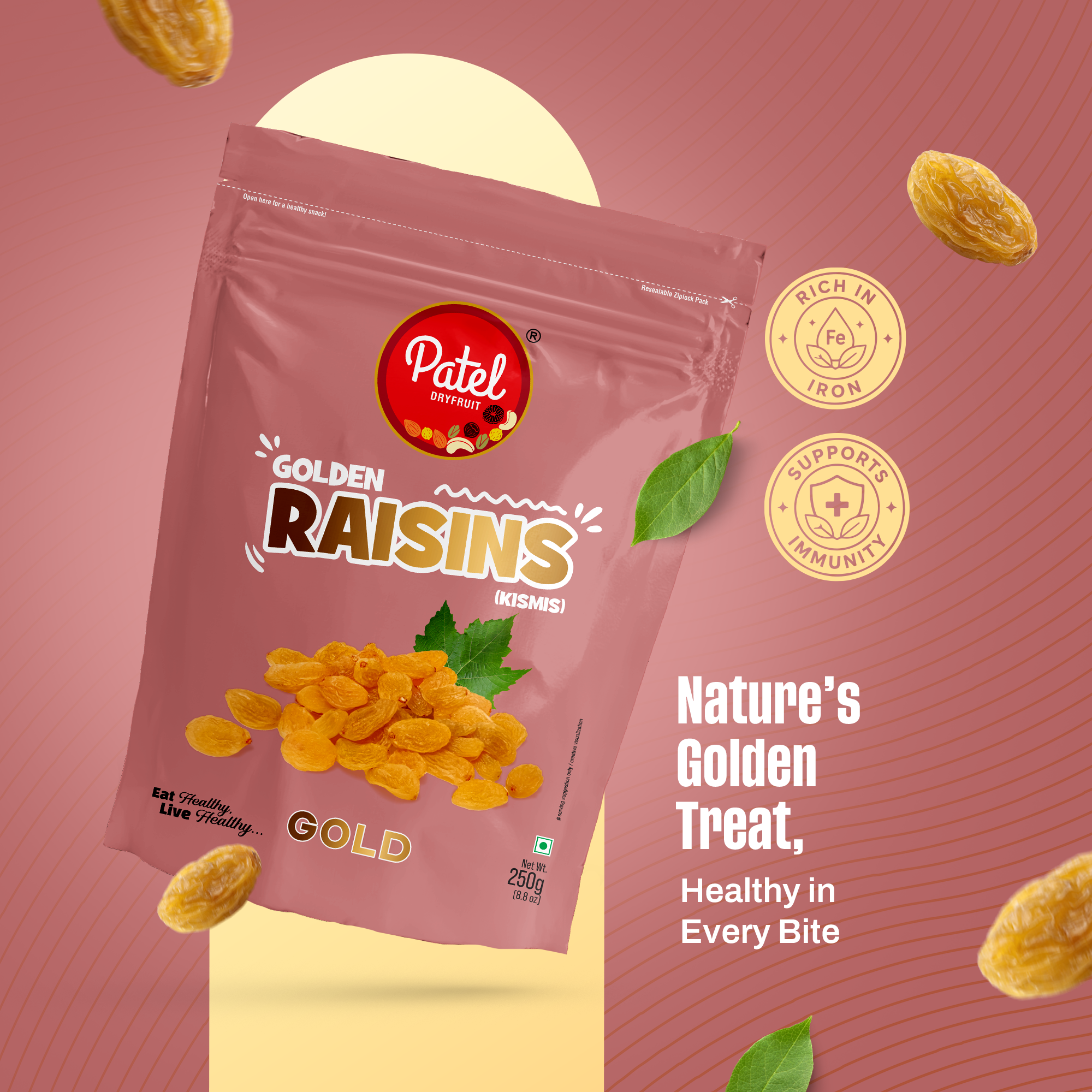 Golden Raisins Gold (Kismis)