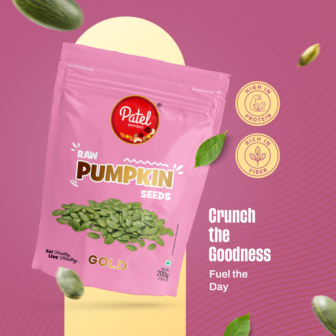 Raw Pumpkin Seeds Gold