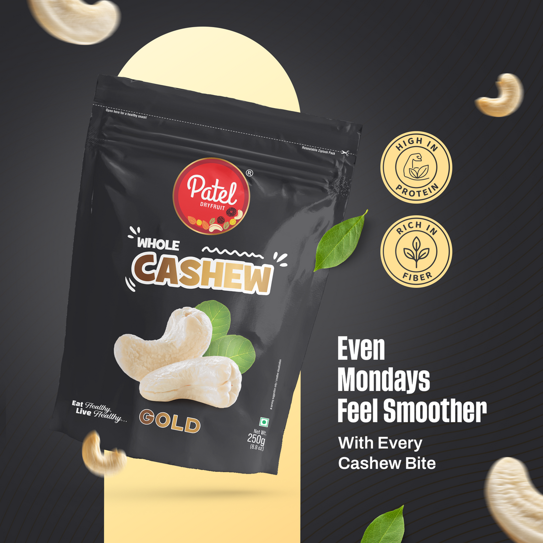 Whole Cashew Gold