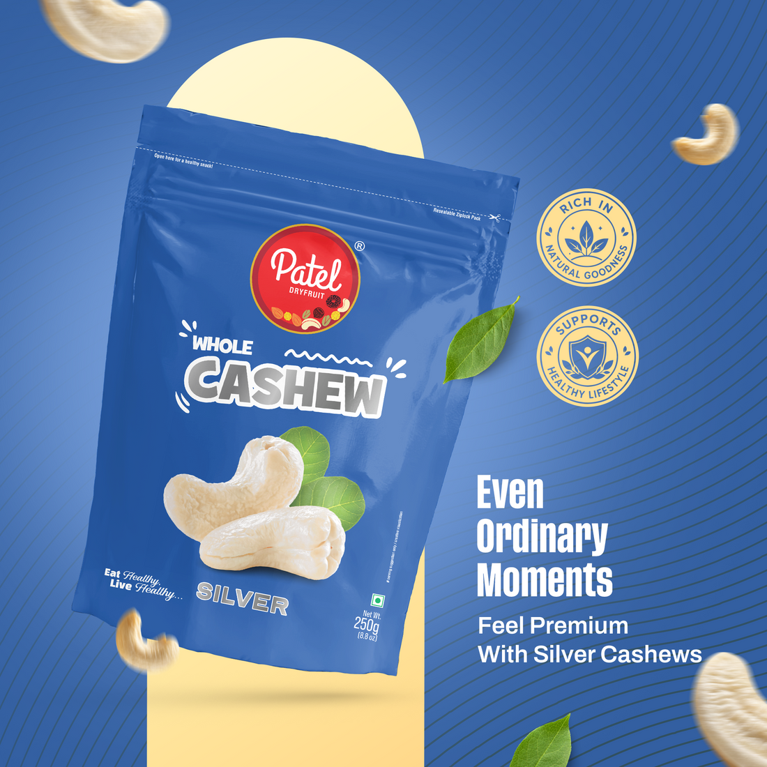 Whole Cashew Silver