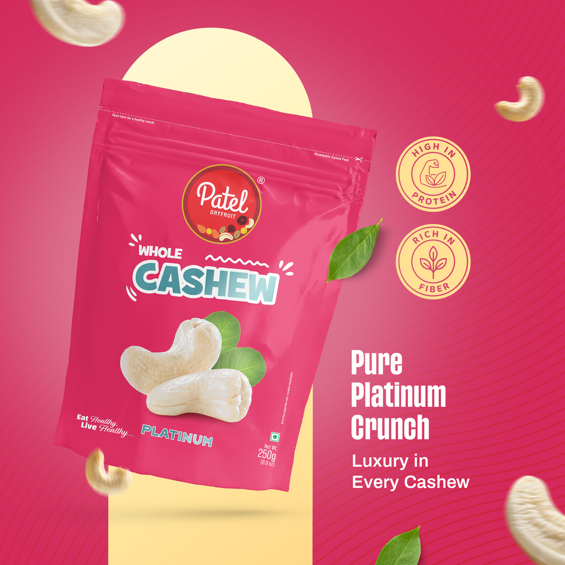 Whole Cashew Platinum