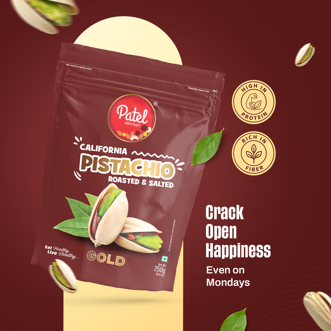 California Pistachio Gold - Roasted & Salted