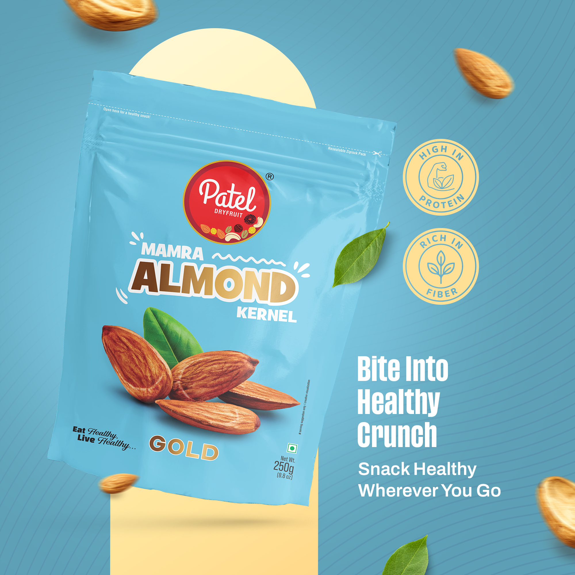 Mamra Almond Kernal Gold
