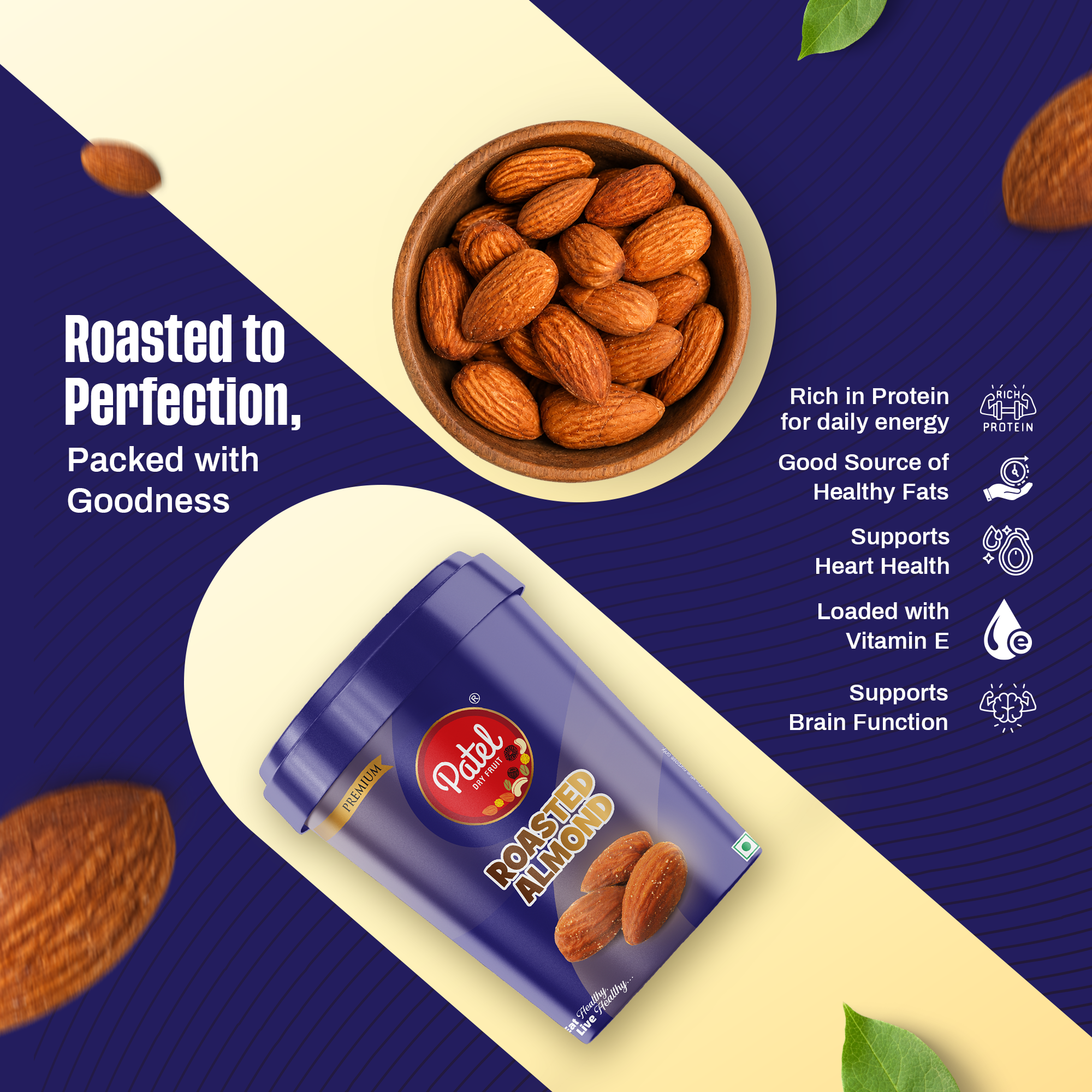 Premium Rosted Almond