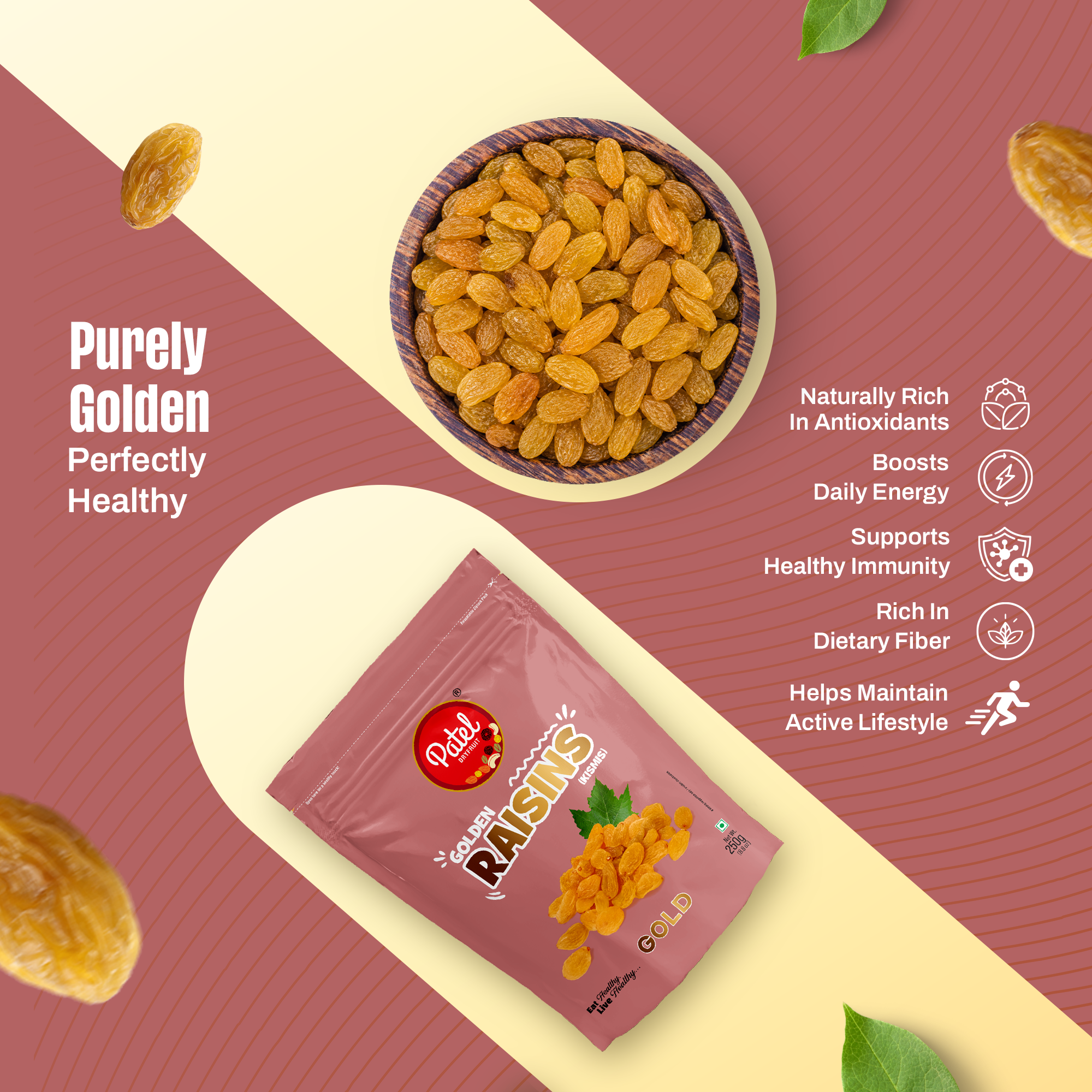 Golden Raisins Gold (Kismis)