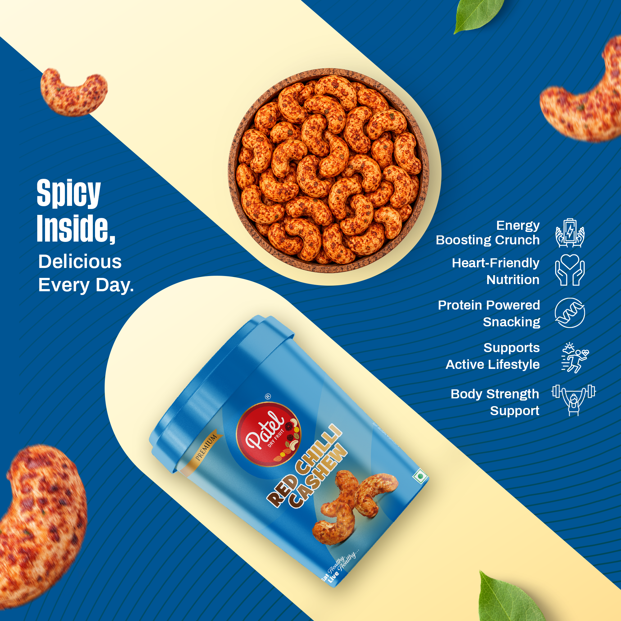 Premium Red Chilli Cashew