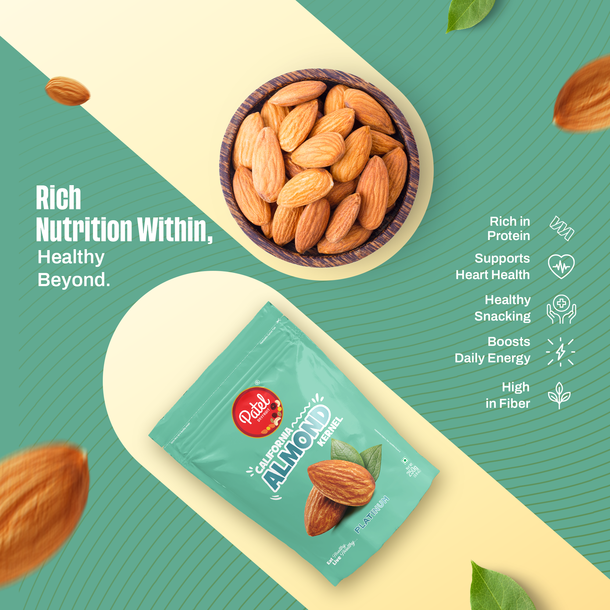 California Almond Kernel Platinum