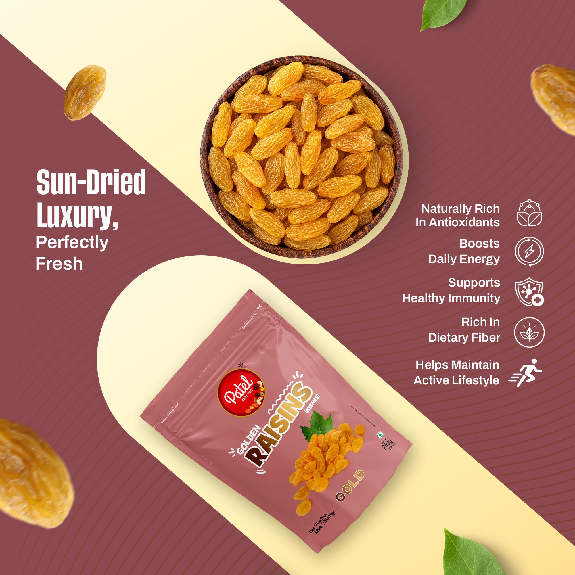 Golden Raisins Silver (Kismis)