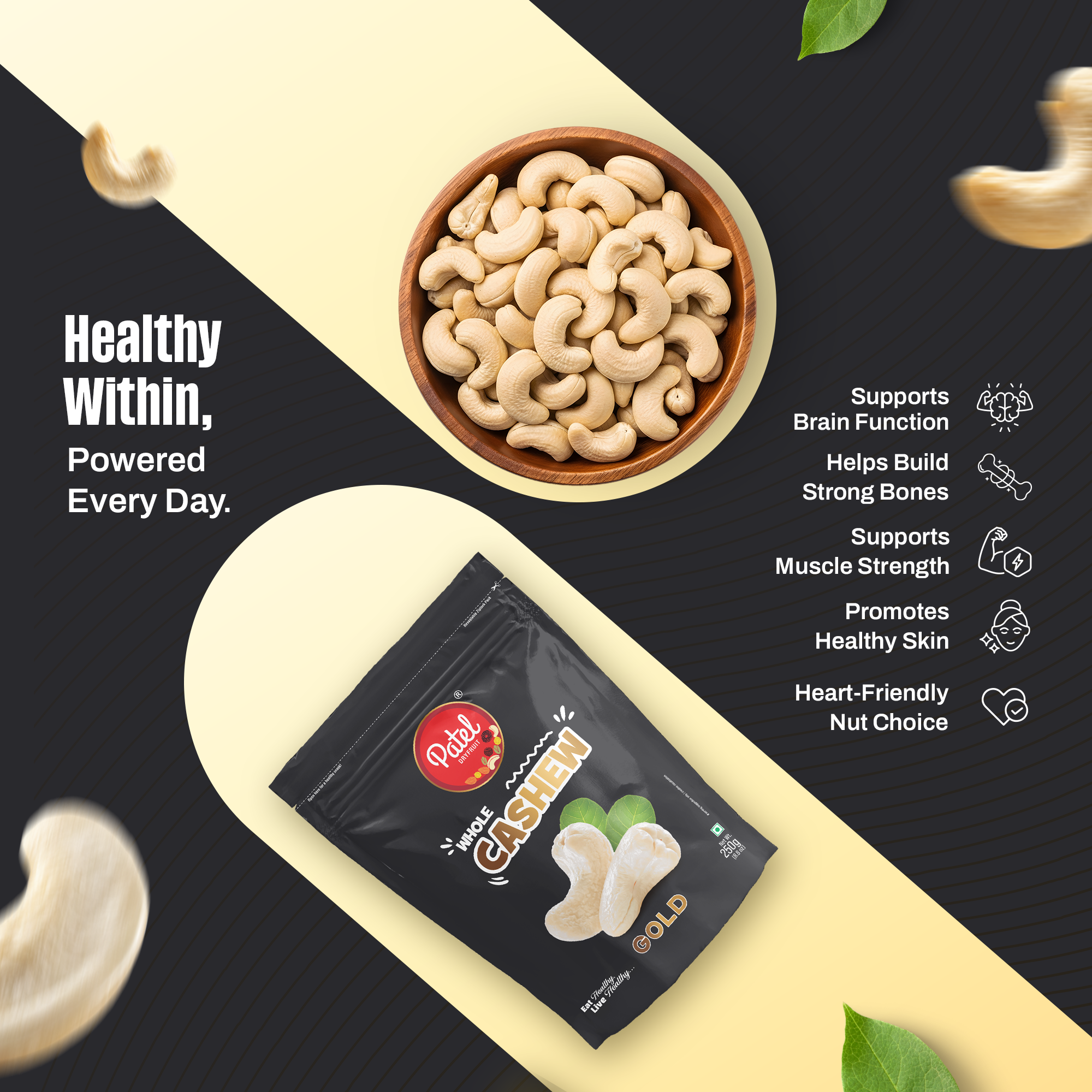 Whole Cashew Gold