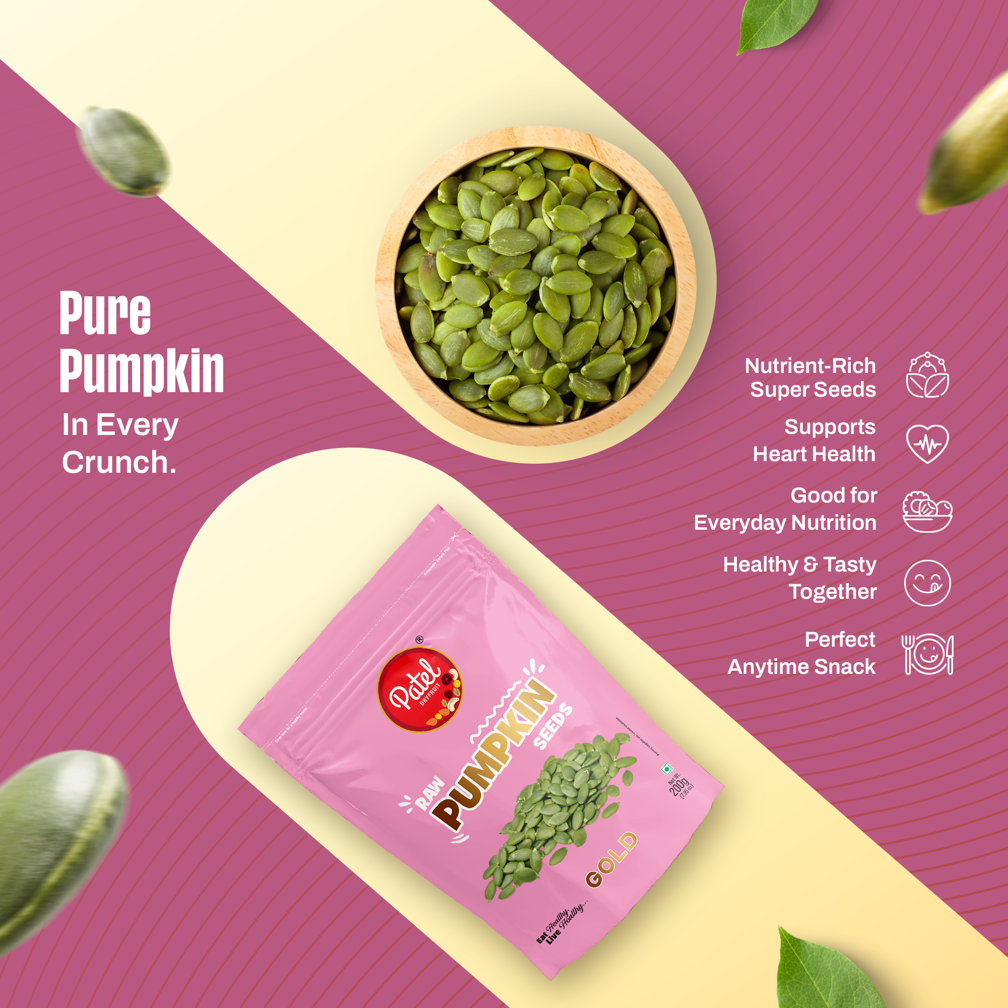 Raw Pumpkin Seeds Gold