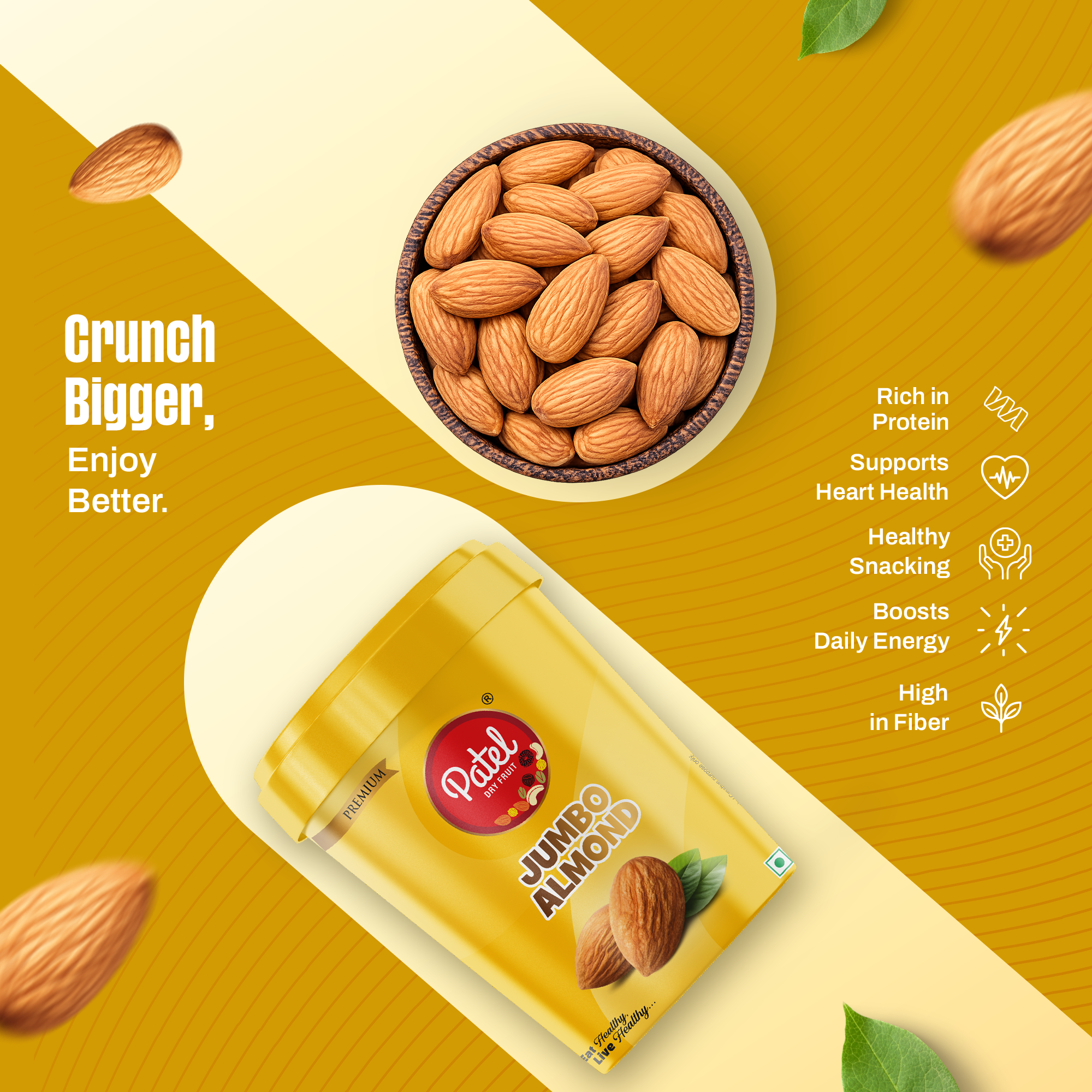 Premium Jumbo Almond