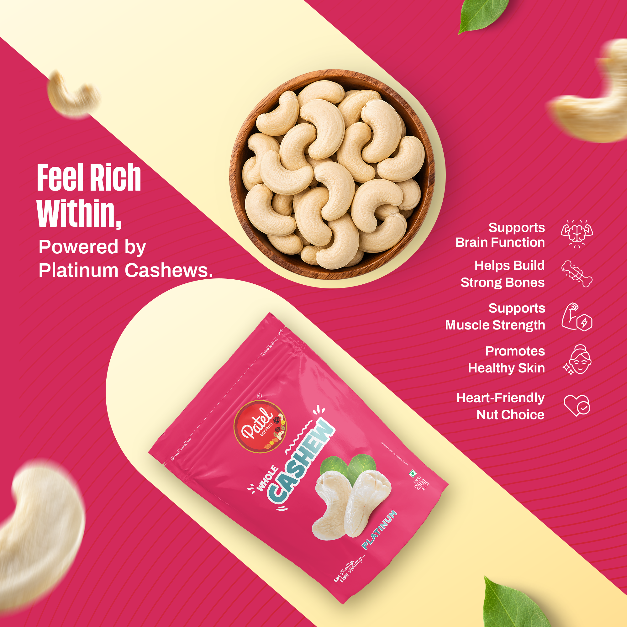 Whole Cashew Platinum