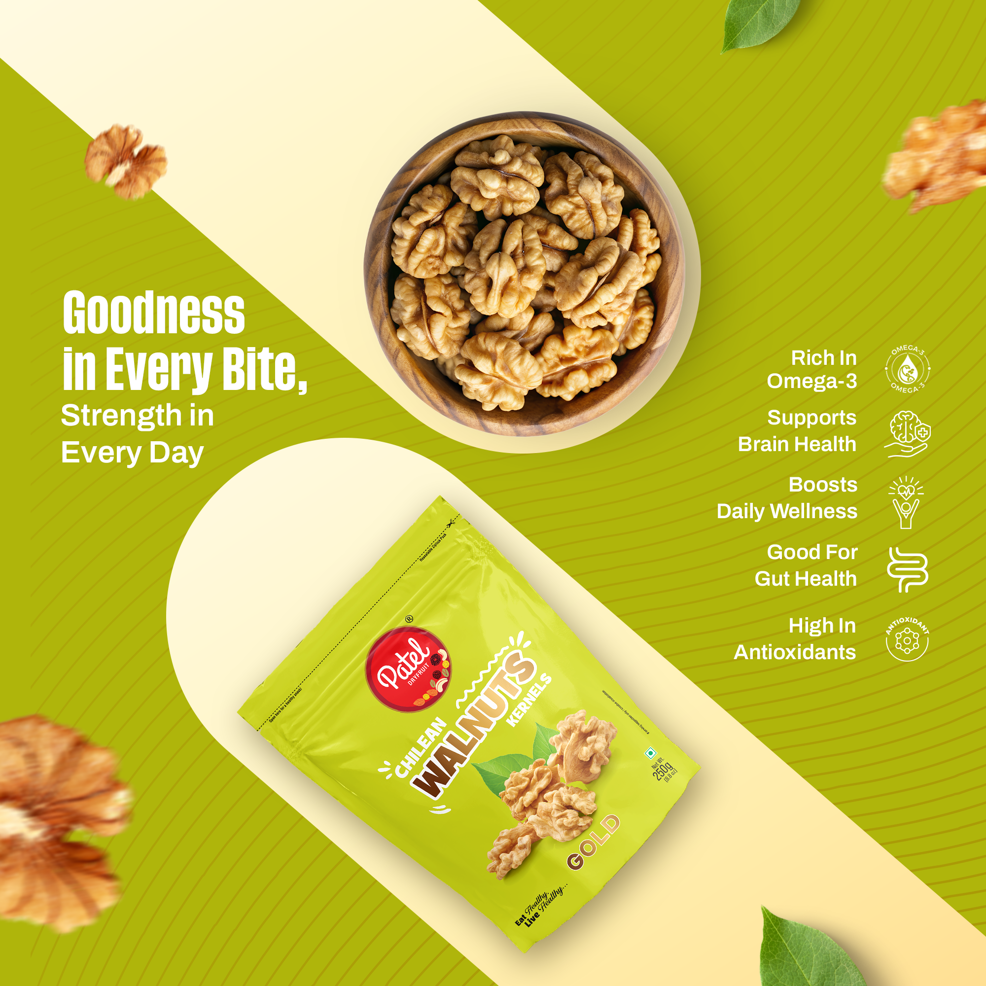 Chilen Walnuts Kernel Gold