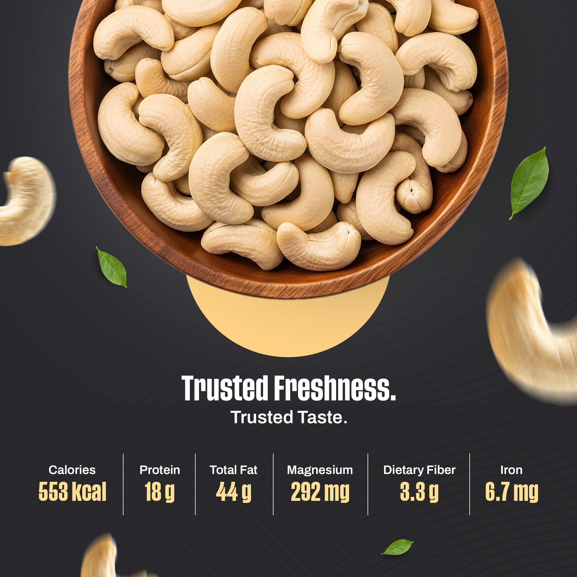 Whole Cashew Gold