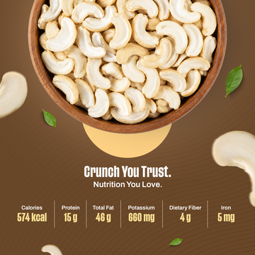 Whole Cashew Half Split Gold