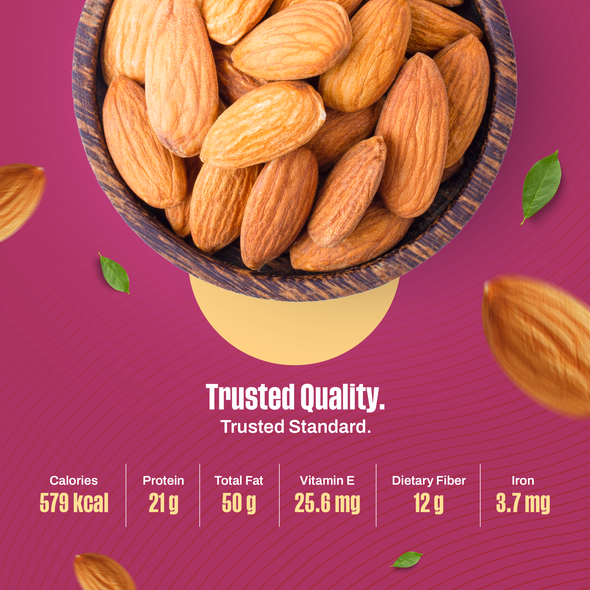 California Almond Kernel Gold