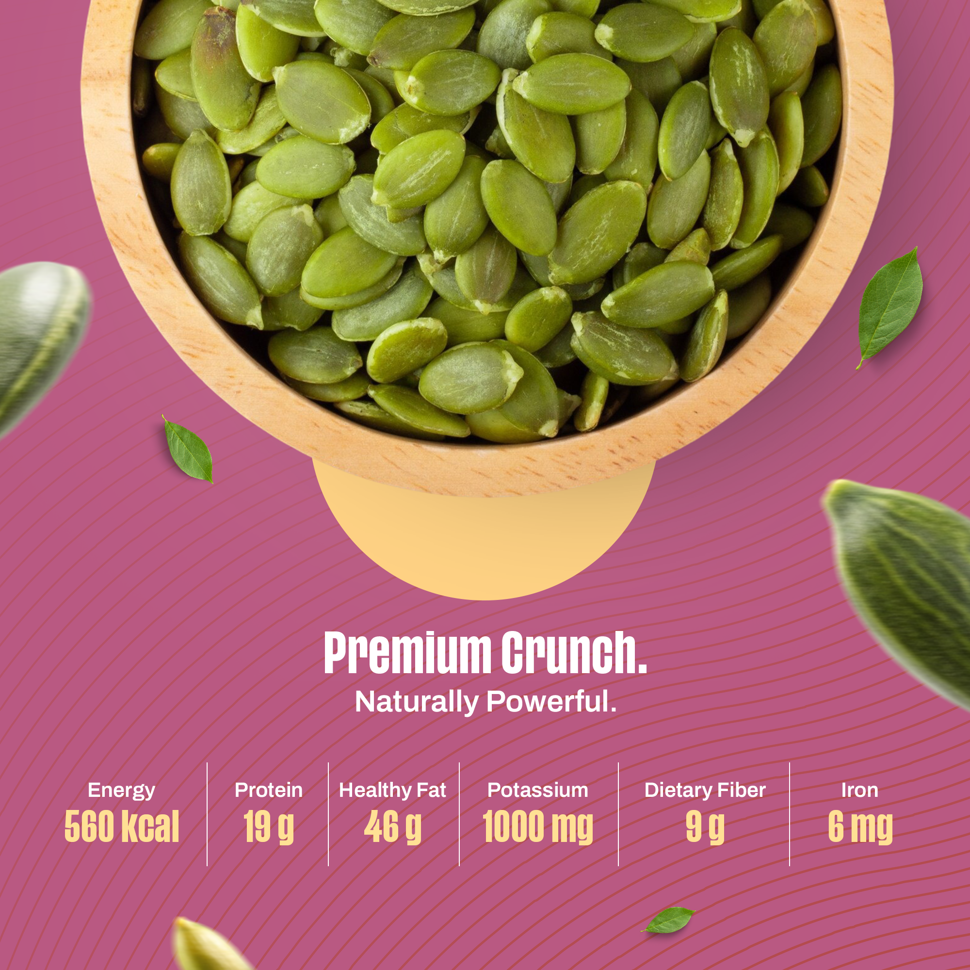 Raw Pumpkin Seeds Gold