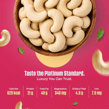 Whole Cashew Platinum