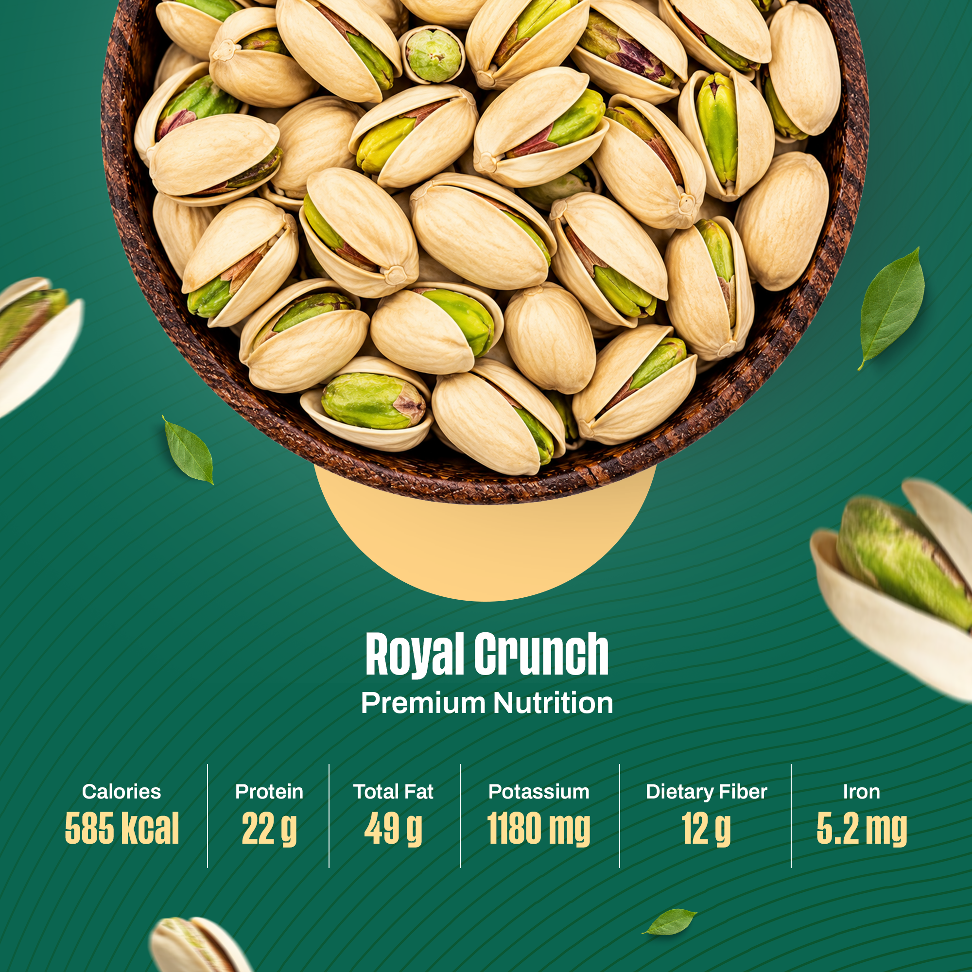 California Pistachio Silver - Roasted & Salted