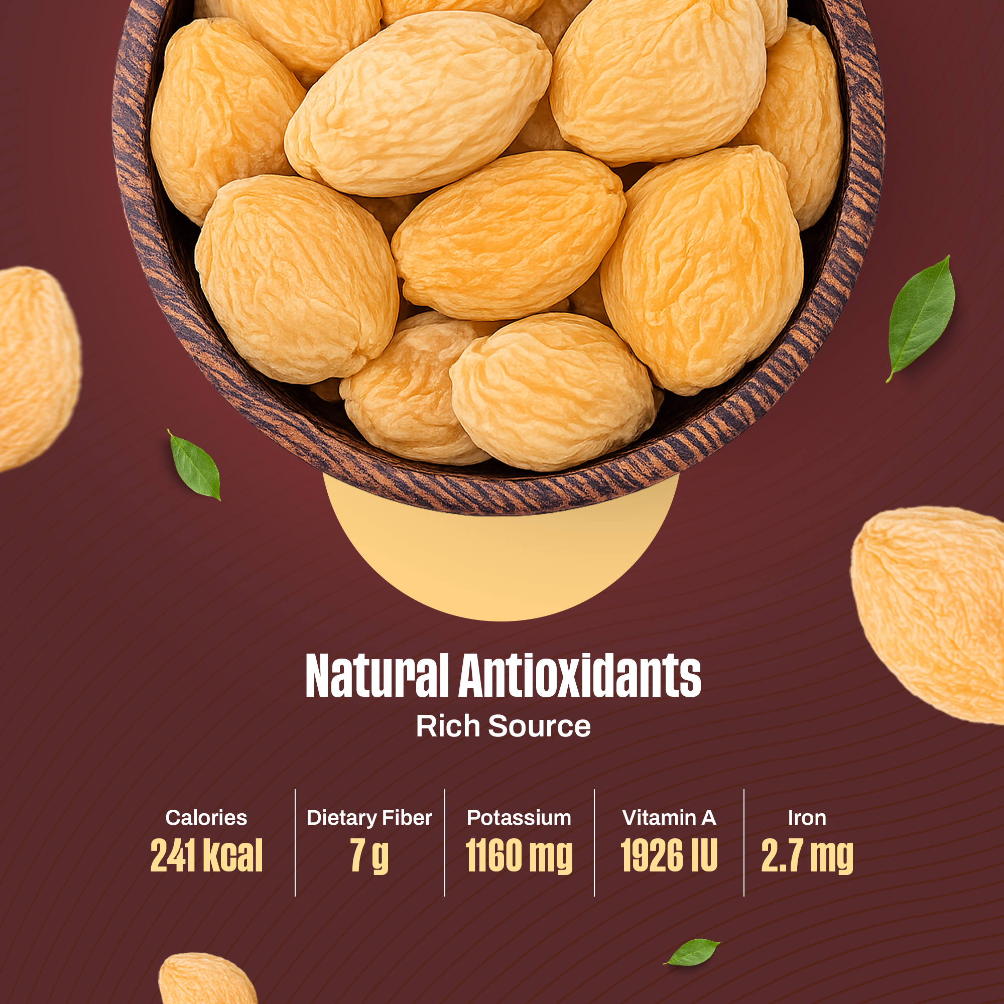 Dried Apricots Gold (Khurmani)