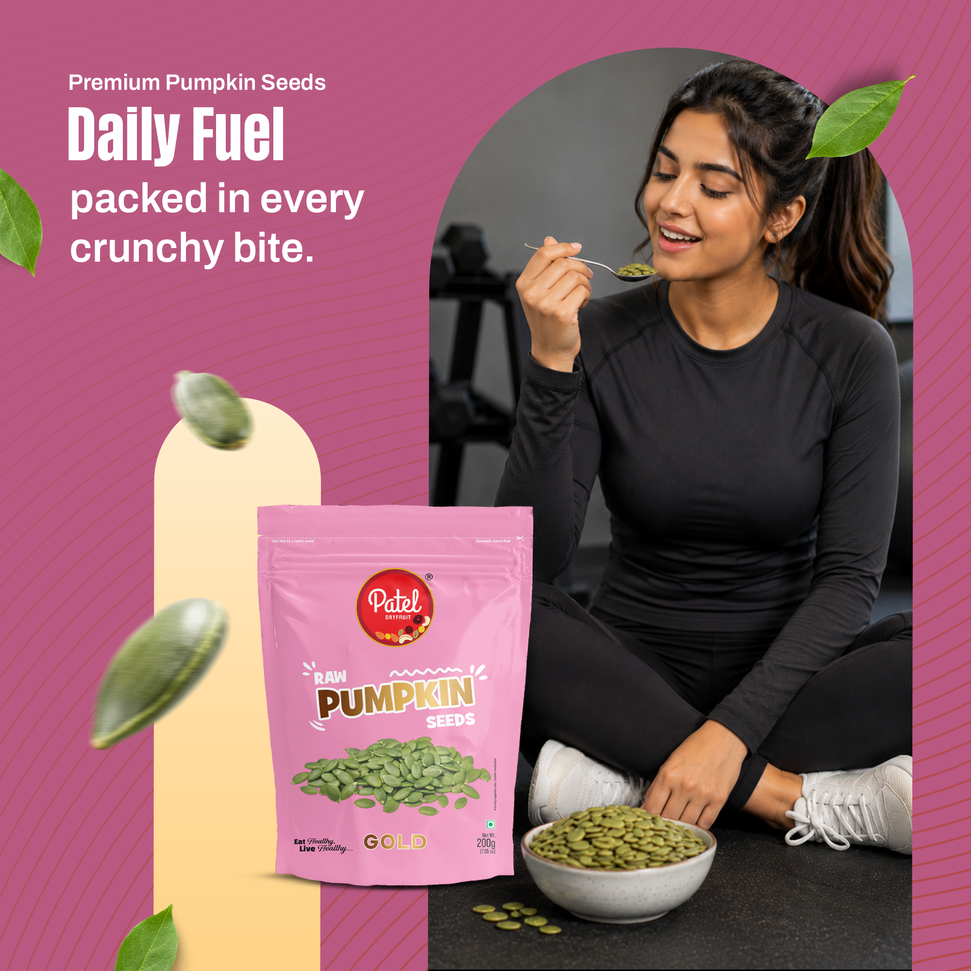 Raw Pumpkin Seeds Gold