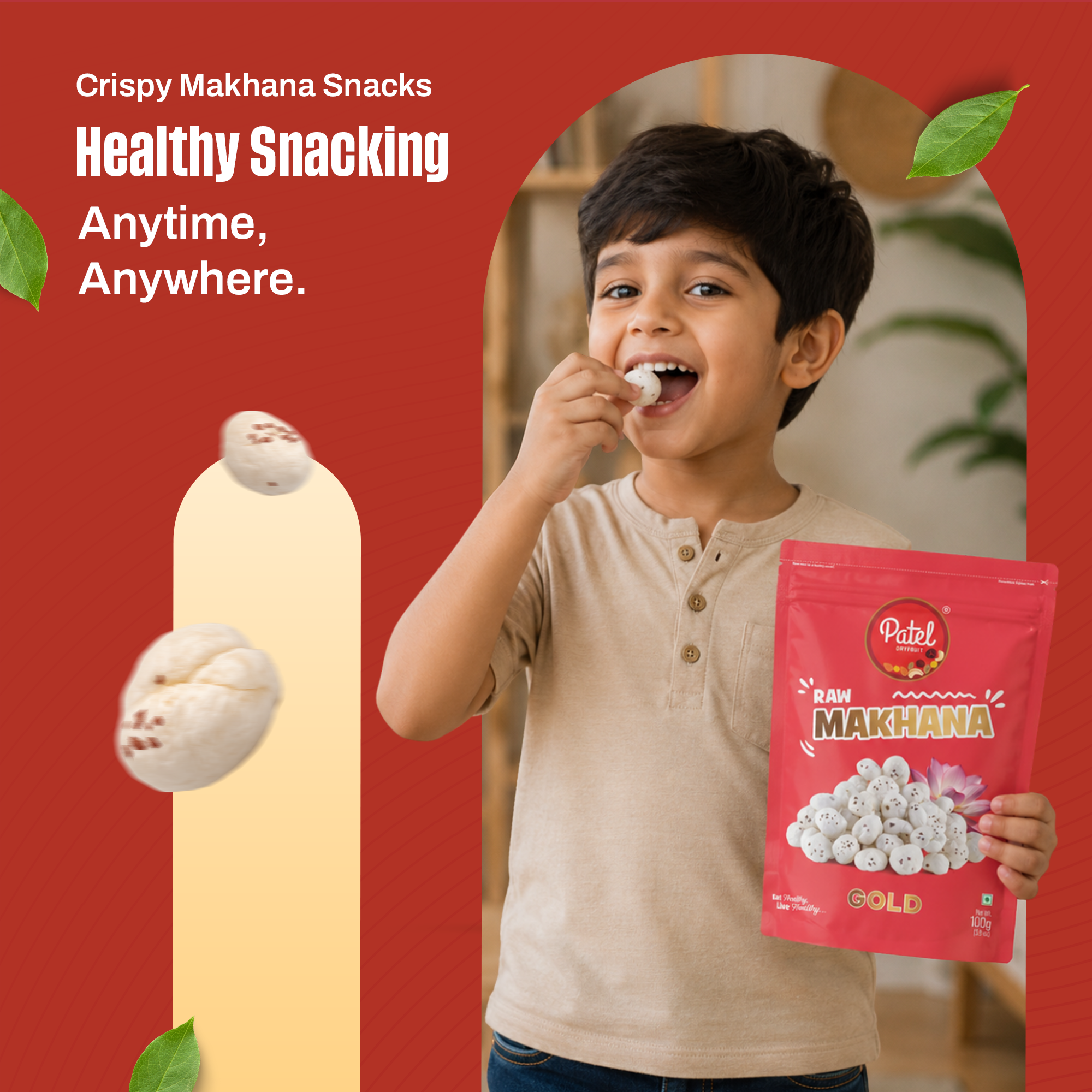 Raw Makhana Gold