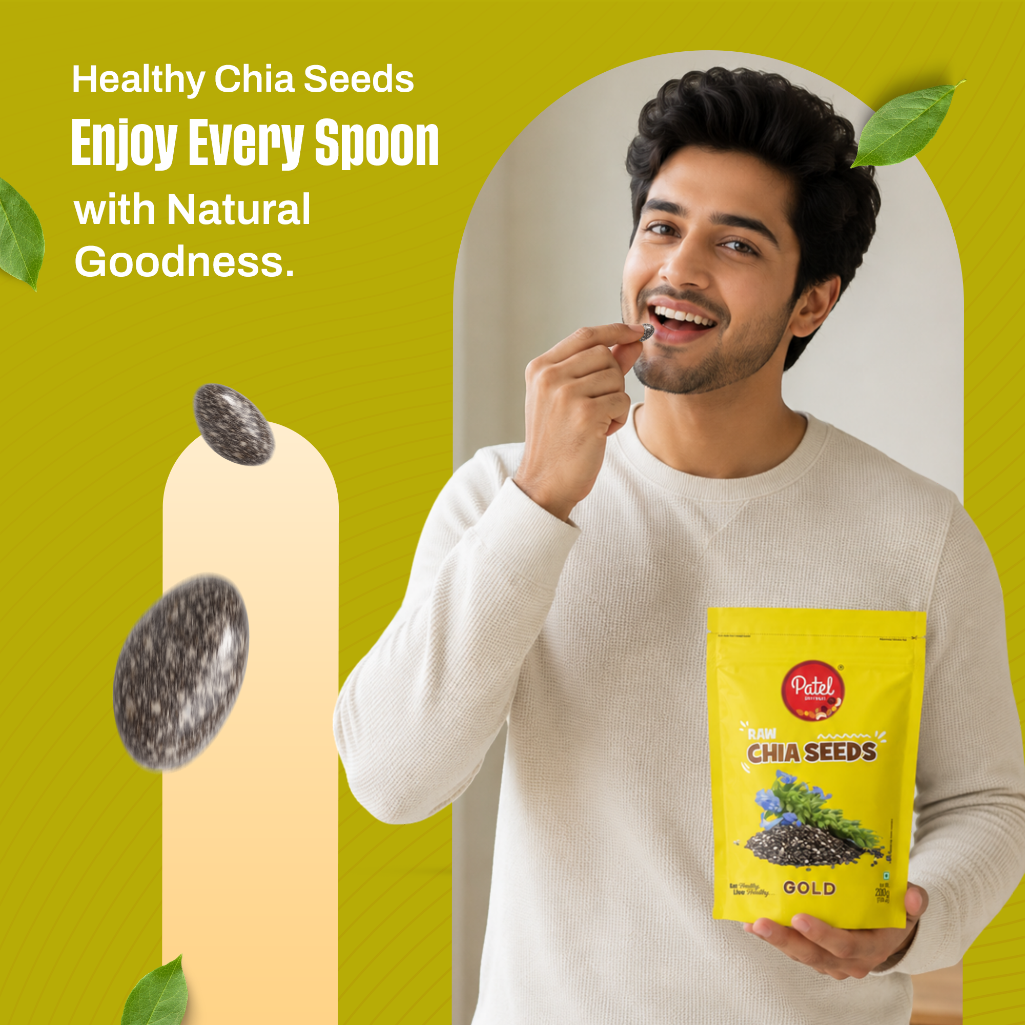 Raw Chia Seeds Gold
