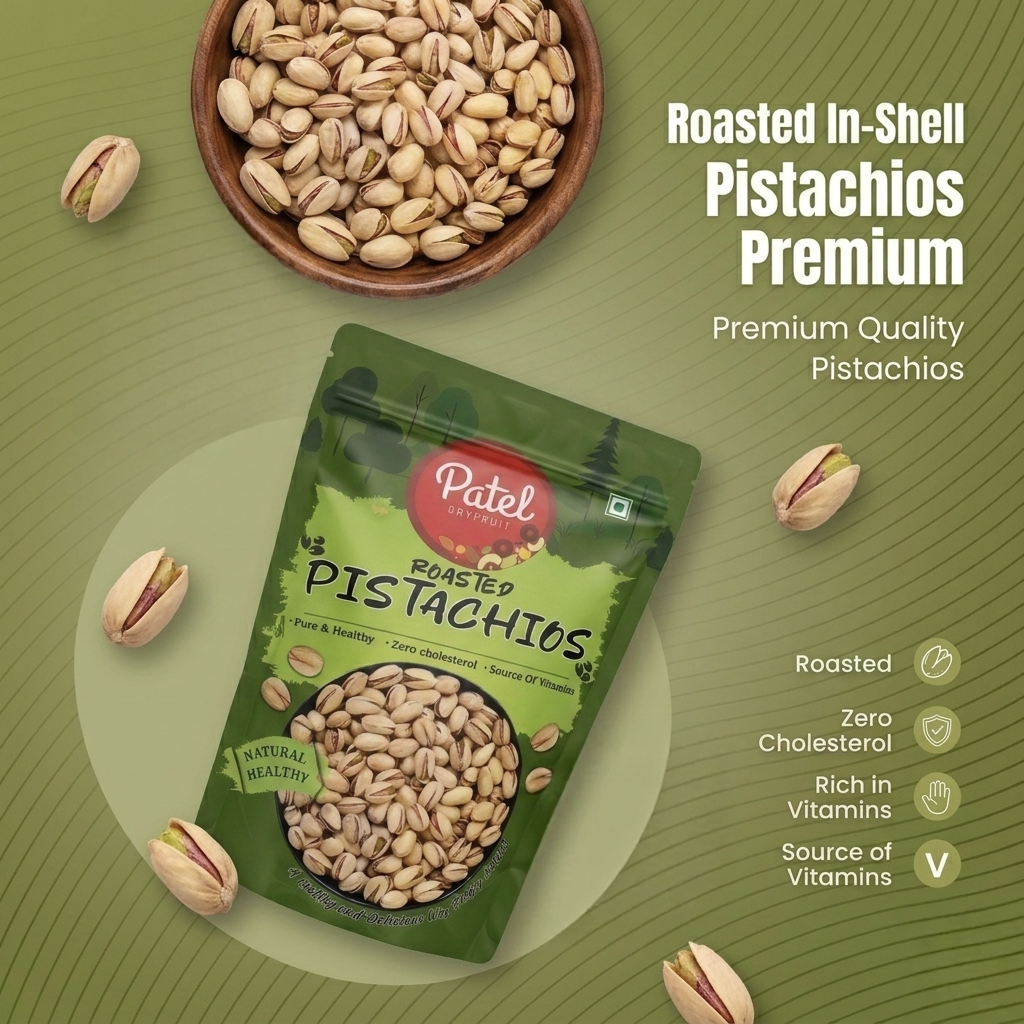 Roasted Pistachios (Unsalted)
