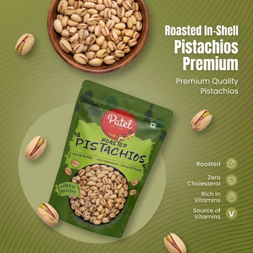 Roasted Pistachios (Unsalted)
