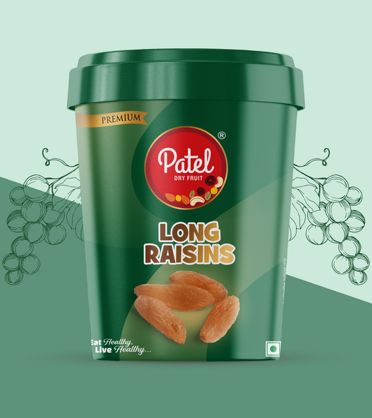 Patel Dryfruit Long Raisins