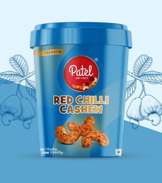 Patel Dryfruit Red Chilli Cashew