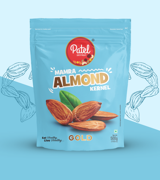 Patel Dry-Fruit Mamra Almond Gold