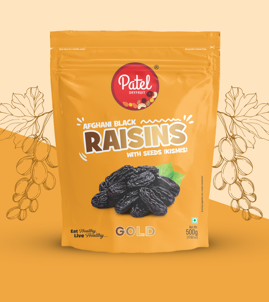Patel Dry-Fruit Black Raisins Black Gold