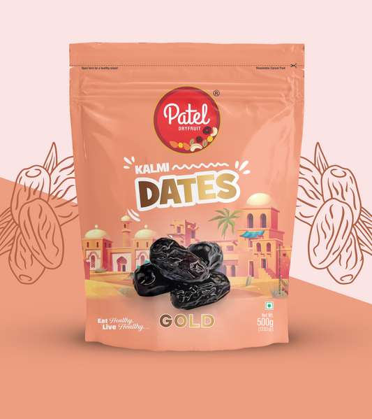 Patel Dry-Fruit Kalmi Dates Gold