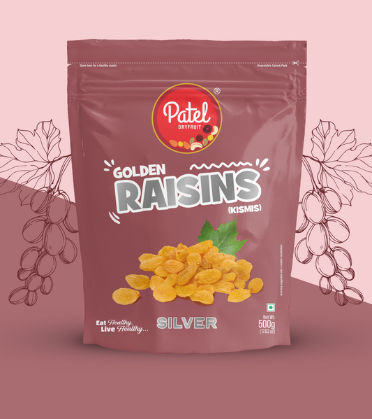 Patel Dry-Fruit Golden Raisins Silver